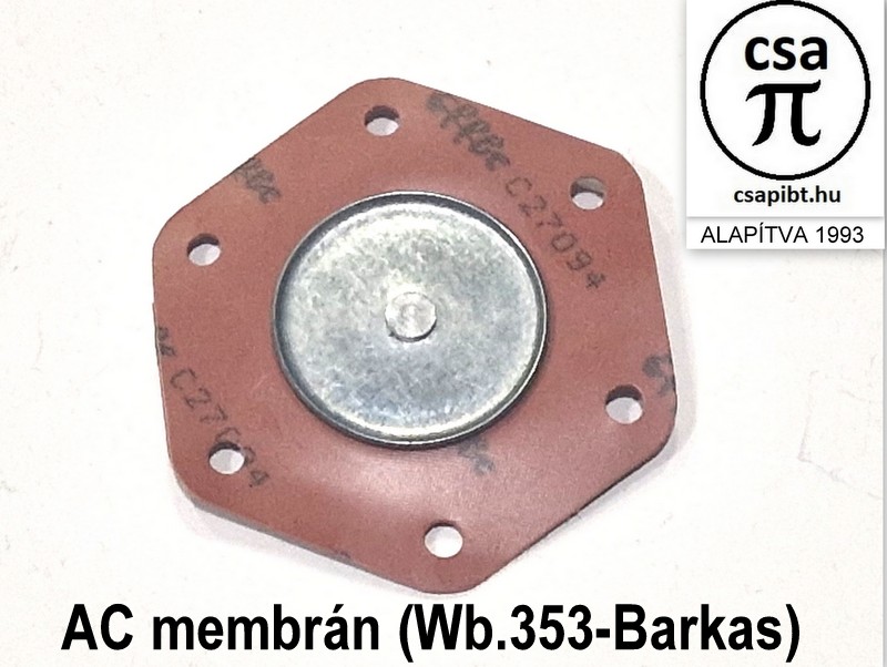 AC membrán (Wb.353-Barkas)